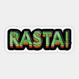 Rastaman Vibration Sticker